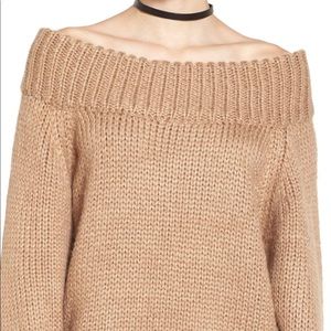 Off the Shoulder Sweater